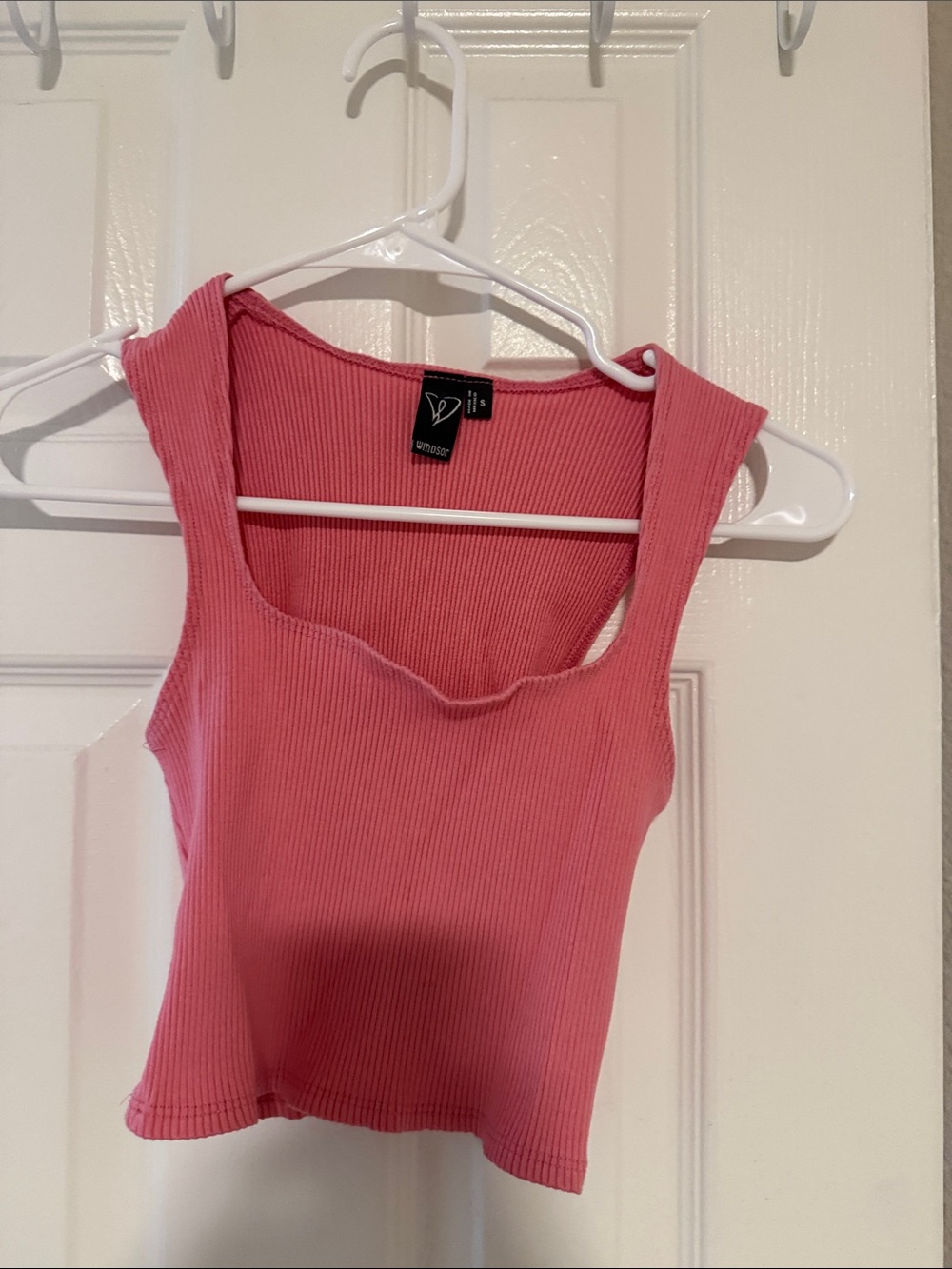 Windsor Ribbed Rose Pink Tank
